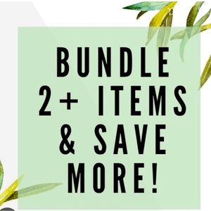 Discount on multiple item bundles!